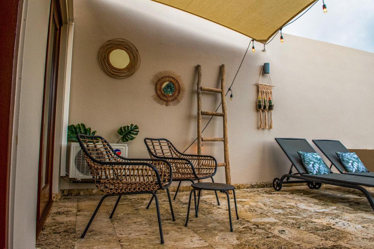 Blue Bay Resort Luxury Apartment Green View Dorp Dorp Sint Michiel Exteriör bild